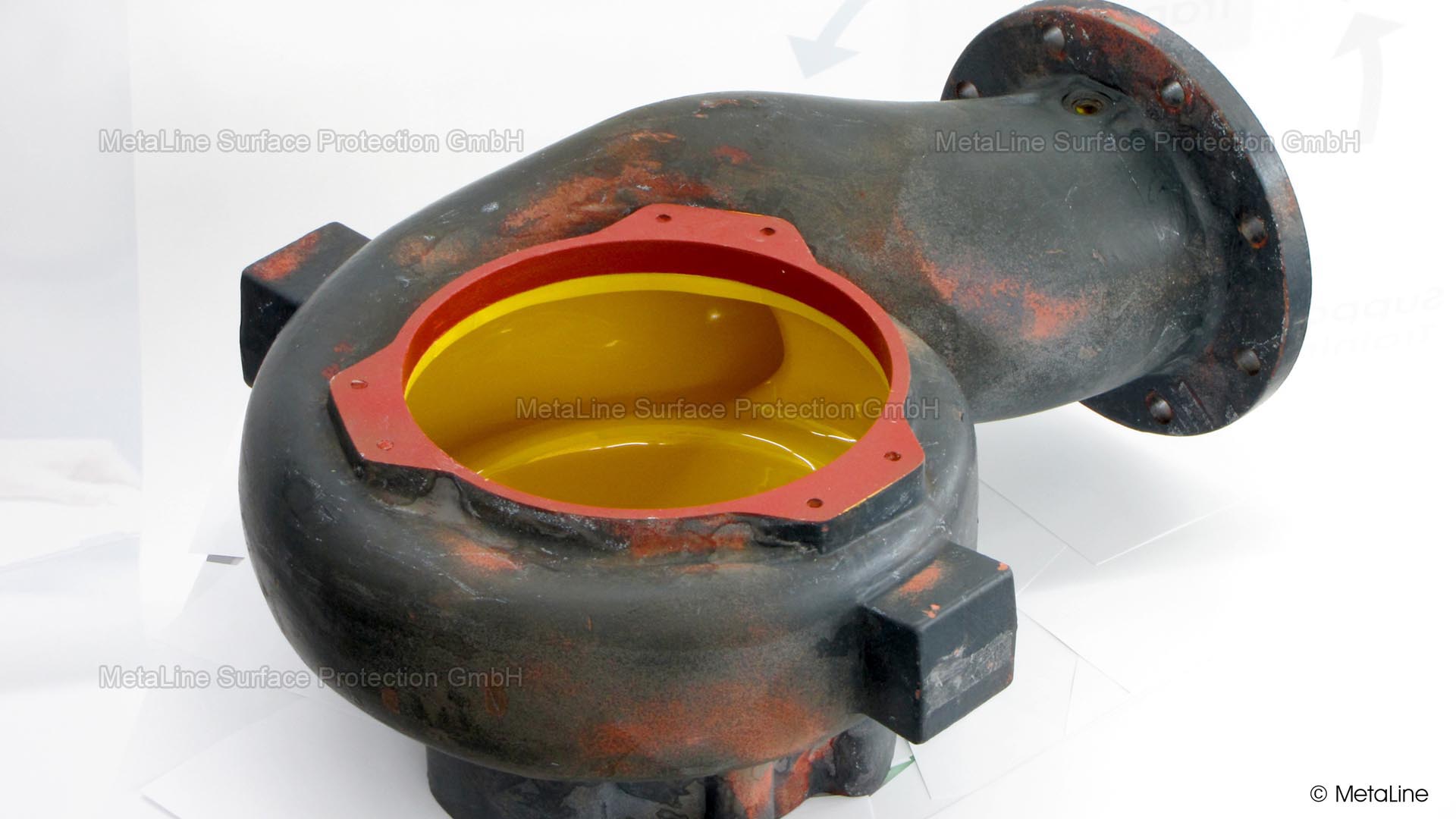 Pumpengehäuse beschichtung Pumpengehäuse beschichtung