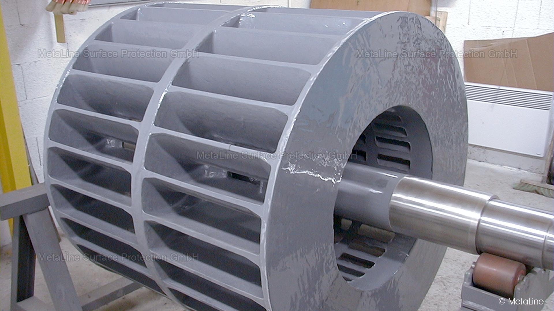 <!-- START: ConditionalContent --><!-- END: ConditionalContent -->   <!-- START: ConditionalContent --> Pumpe; Laufrad; Rotor; Vakuumpumpenrotor; Kantenschutz; Beschichtung; Keramikhaut <!-- END: ConditionalContent -->   <!-- START: ConditionalContent --><!-- END: ConditionalContent -->