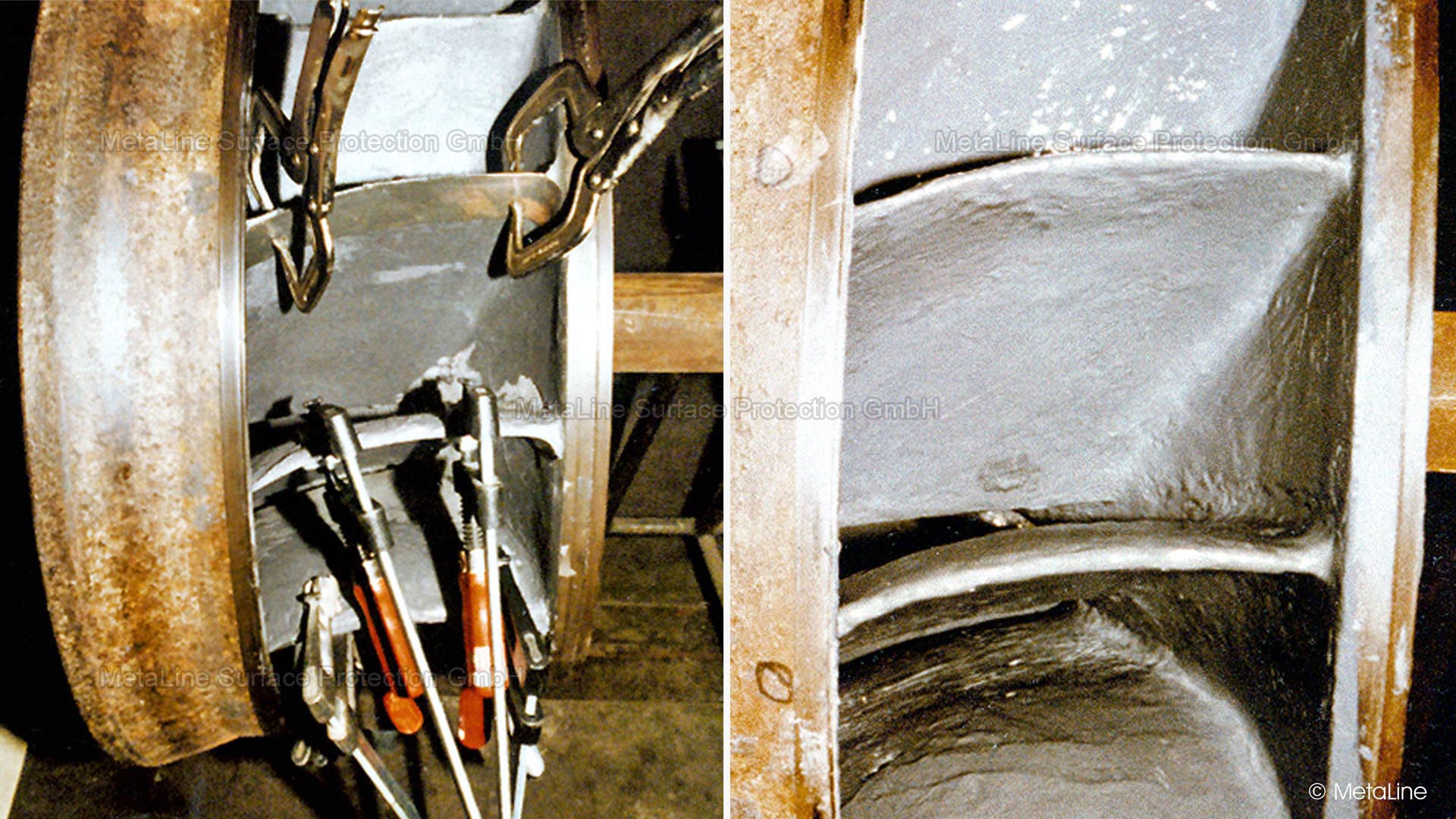 <!-- START: ConditionalContent --><!-- END: ConditionalContent -->   <!-- START: ConditionalContent --><!-- END: ConditionalContent -->   <!-- START: ConditionalContent --> turbina Francis; corredera; rodete de turbina; turbina; reconstruir álabe; reacondicionar aspa deteriorada; mantenimiento turbina <!-- END: ConditionalContent -->